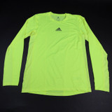 adidas Techfit Compression Top Men's Neon Green Used