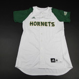 Sacramento State Hornets adidas Game Jersey - Softball Women's Used White/Green M 68