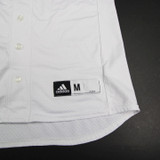 Sacramento State Hornets adidas Game Jersey - Softball Women's Used White/Green M 68