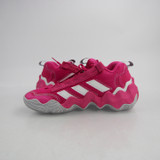 adidas Basketball Shoe Men's Pink/White Used 10.5 72