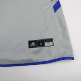 Kansas Jayhawks adidas Practice Jersey - Basketball Women's Gray/Blue Used S 96
