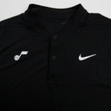 Utah Jazz Nike Polo Men's Black New