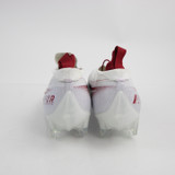 Nike Vapor Football Cleat Men's White/Dark Red Used