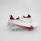 Nike Vapor Football Cleat Men's White/Dark Red Used