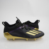 adidas adizero Football Cleat Men's Black/Gold New without Box 15 48