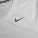 Nike Dri-Fit Short Sleeve Shirt Women's White Used S 74