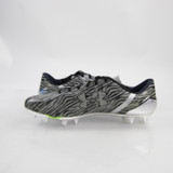 Under Armour Spotlight Football Cleat Men's New without Box Silver/Animal Print 15 84