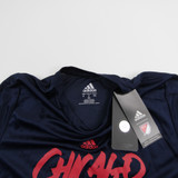 Chicago Fire FC adidas Short Sleeve Shirt Youth Navy New L 29