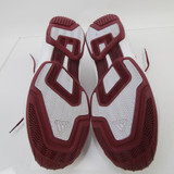 adidas Basketball Shoe Men's Maroon/White Used 16 62