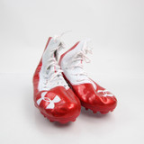Under Armour Highlight Football Cleat Men's Red/White New without Box 15 81