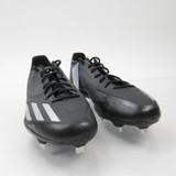 adidas adizero Baseball Cleat Men's Black/Silver New without Box 13 09