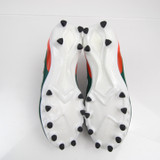 Miami Hurricanes adidas Ultraboost Football Cleat Men's Green/Orange New