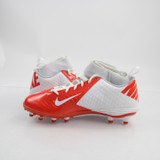 Nike Superbad Football Cleat Men's White/Orange New without Box 13 37