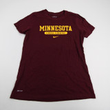 Minnesota Golden Gophers Nike Nike Tee Short Sleeve Shirt Women's Maroon Used S 97