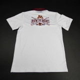 Minnesota Golden Gophers Unbranded Polo Men's White/Maroon New S TOPS-100594