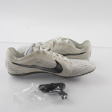 Nike Zoom Track Cleat Men's Off-White New without Box 10 CLEA-009001
