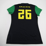 Oregon Ducks Nike Practice Jersey - Soccer Women's Green/Black Used-JRSY-005970