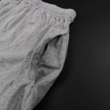 Hanes Athletic Shorts Men's Light Gray Used M SHOR-021695