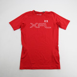 Under Armour Short Sleeve Shirt Men's Red Used M-TOPS-103747
