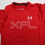 Under Armour Short Sleeve Shirt Men's Red Used M-TOPS-103747