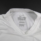 Nike Pro Combat Compression Top Men's White Used XLT-TOPS-103875