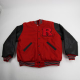 Rutgers Scarlet Knights Varsity Athletic Jacket Men's Red/Black New-TOPS-103268