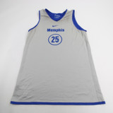 Memphis Tigers Nike Practice Jersey - Basketball Men's Blue/Gray Used-JRSY-006281