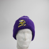 Minnesota Vikings New Era Winter Hat Unisex Purple/White Used MD/LG-HATS-009783