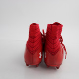 Under Armour Football Cleat Men's Red Used 14-CLEA-009301