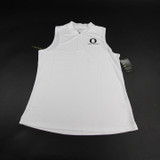Oregon Ducks Nike Dri-Fit Pullover Women's White Used L-TOPS-105317