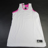 adidas Practice Jersey - Basketball Women's White/Pink New with Tags L-JRSY-006337