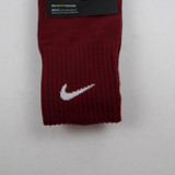 Nike Socks Unisex Maroon New with Tags-ACCS-004411