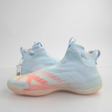 adidas Basketball Shoe Men's Light Blue/Coral Used 17-SHOE-012635