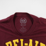 Bel-Air Athletics Short Sleeve Shirt Men's Maroon Used XL-TOPS-106585