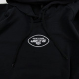 New York Jets Lululemon Sweatshirt Men's Black Used 4XL-TOPS-106697