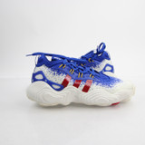 Kansas Jayhawks adidas Trae Young Basketball Shoe Men's Blue/White Used 8.5-SHOE-012826