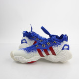 Kansas Jayhawks adidas Trae Young Basketball Shoe Men's Blue/White Used 8.5-SHOE-012826