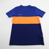 Nike Dri-Fit Short Sleeve Shirt Youth Blue/Orange Used M-TOPS-108425