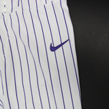Kansas State Wildcats Nike Baseball Pants Men's White/Pinstripe Used M-PNTS-023079
