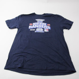 New York Rangers Fanatics Short Sleeve Shirt Men's Navy New 2XL-TOPS-111241