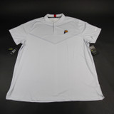 Indiana Pacers Tiger Woods Collection Polo Men's Light Gray New 2XL-TOPS-112287