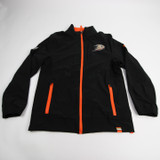 Anaheim Ducks Fanatics NHL Pro Authentics Jacket Men's Black/Orange Used M-TOPS-113773