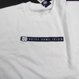 Notre Dame Fighting Irish Under Armour Short Sleeve Shirt Women's White New-TOPS-113619