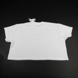 Notre Dame Fighting Irish Under Armour Short Sleeve Shirt Women's White New-TOPS-113619