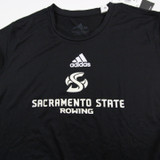 Sacramento State Hornets adidas Creator Short Sleeve Shirt Men's Black New-TOPS-114054