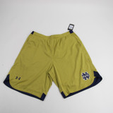 Notre Dame Fighting Irish Under Armour Athletic Shorts Men's Gold/Navy New-SHOR-024864