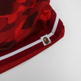 Bape Athletic Shorts Men's Red/Camouflage Used L-SHOR-024907