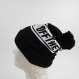 Vans Winter Hat Unisex Black/White Used OSFM-HATS-010730