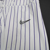 Kansas State Wildcats Nike Baseball Pants Men's White/Pinstripe Used L-PNTS-024045