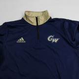 George Washington Colonials adidas Pullover Men's Navy/Gold New-TOPS-115612